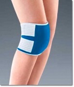Bandáž na koleno s gélovou hmotou XL